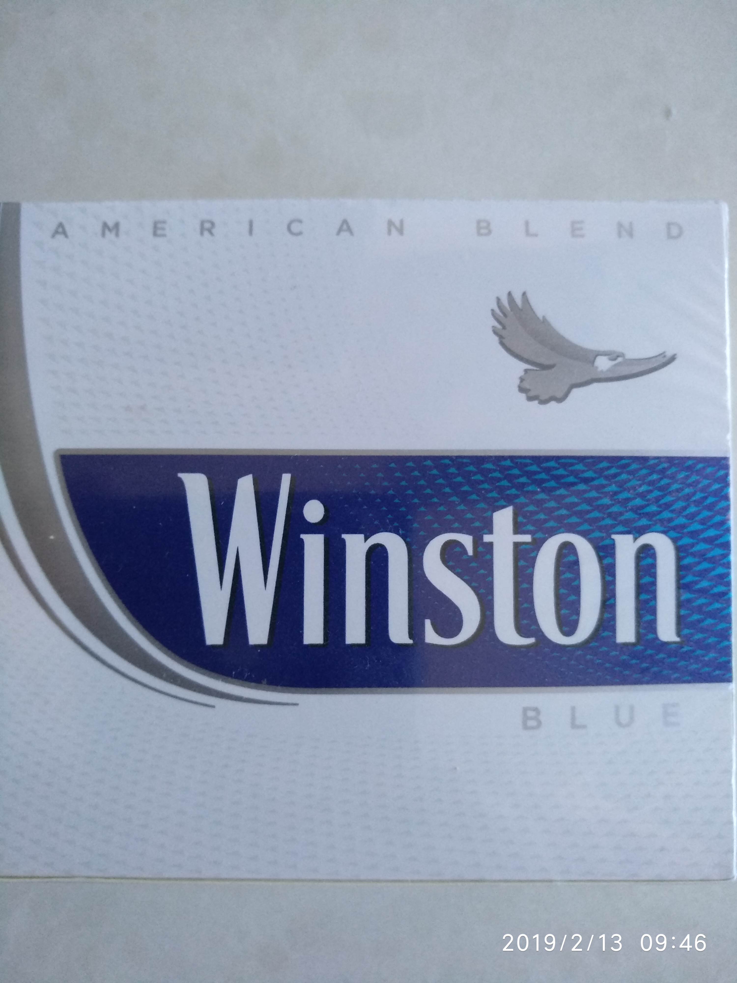 Блок сигарет Winston Blue