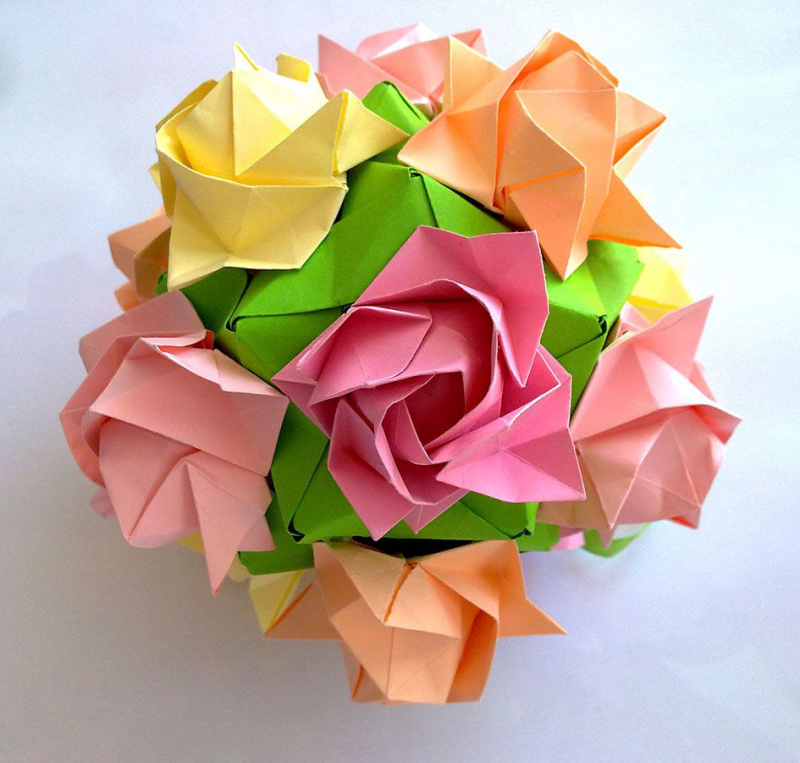 Как сделать легкую поделку из бумаги оригами (75 фото)