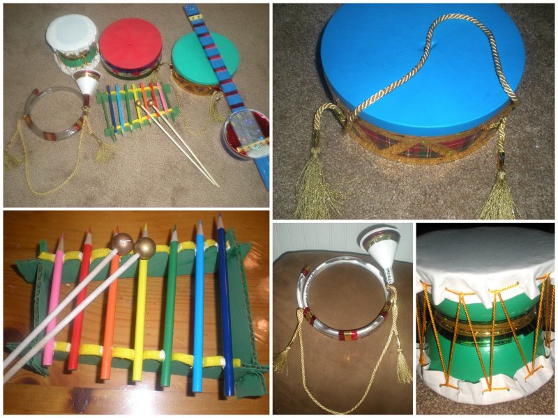Material reciclable como hacer instrumentos musicales caseros originales