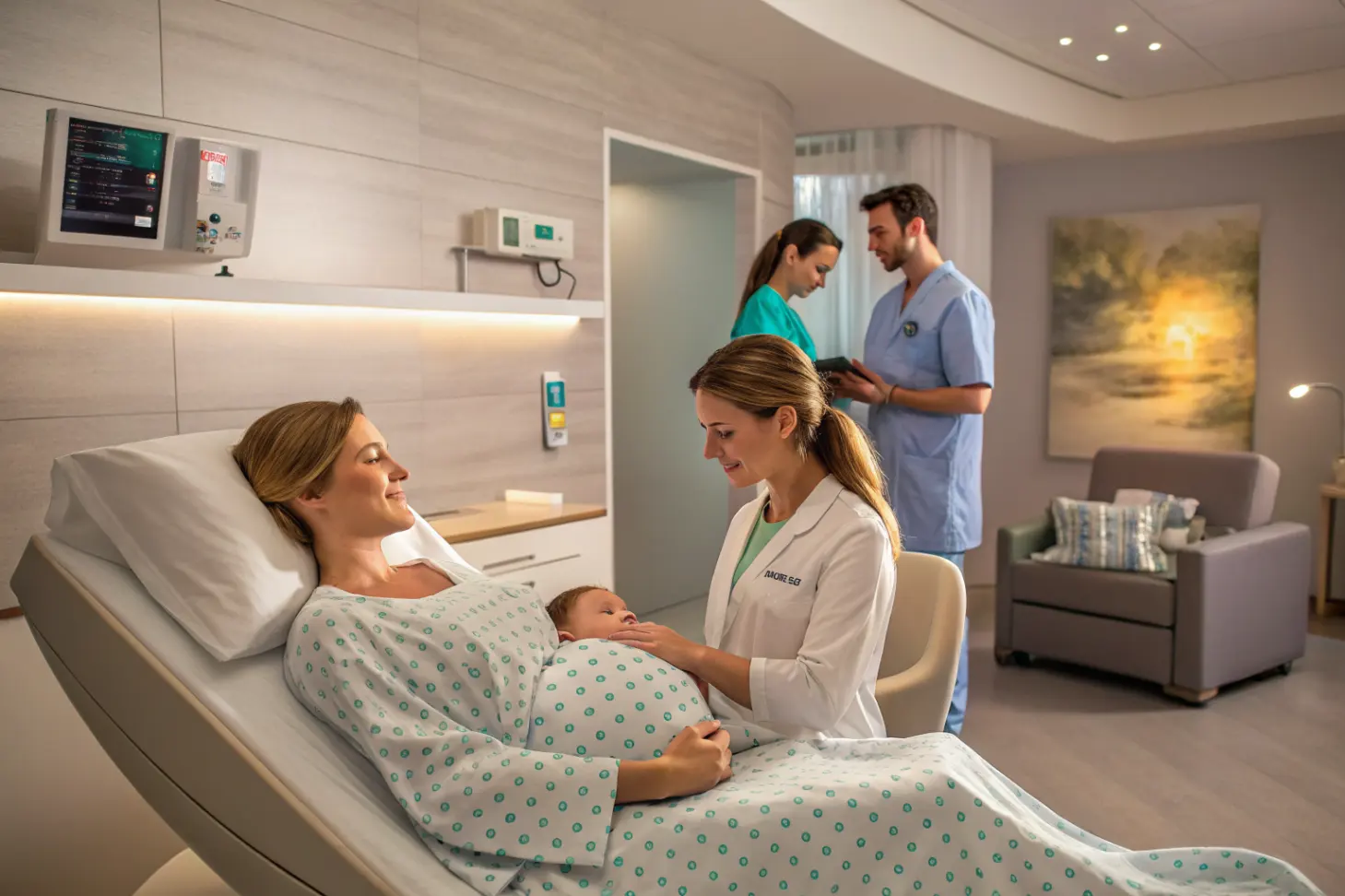 Роды без боли и методы обезболивания